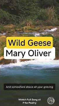 Mary Oliver — Wild geese