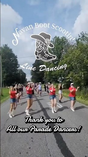 Dancing in the Navan Fair Parade - Aug. 8 2026