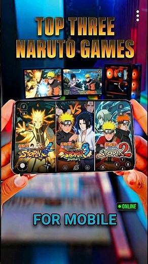 Best Naruto games to try | Top three best Naruto games for mobile #gaming #naruto
