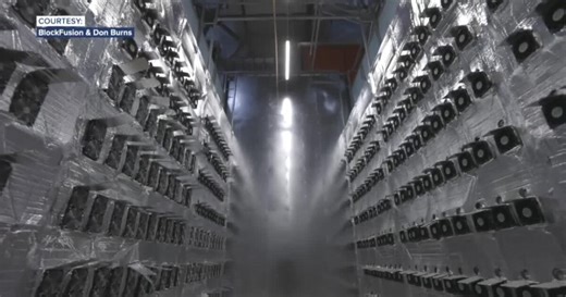 Inside a Bitcoin Mining Facility in Niagara Falls