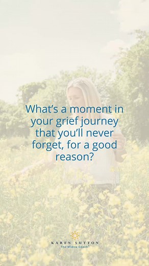 Grief isn’t only made of tears. Sometimes it’s made of quiet strength, brave choices, and tiny flickers of joy that prove you’re still alive inside it all. Want to celebrate these small wins and tell these stories in a supportive community with others like you? Then take a look at my Re-member Membership: https://www.karensutton.co.uk/the-widow-membership #KarenSuttonCoaching #WidowSupport #GriefandLoss | Karen Sutton The Widow Coach