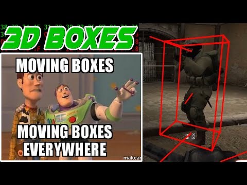 D3D9 CSGO ESP Tutorial 4 - 3D Box ESP, Health & More