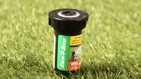 Rain Bird 1800 Series 4 in. Pop-Up Dual Spray Sprinkler, Half Circle Pattern, Adjustable 8-15 ft. 1804HDS-25