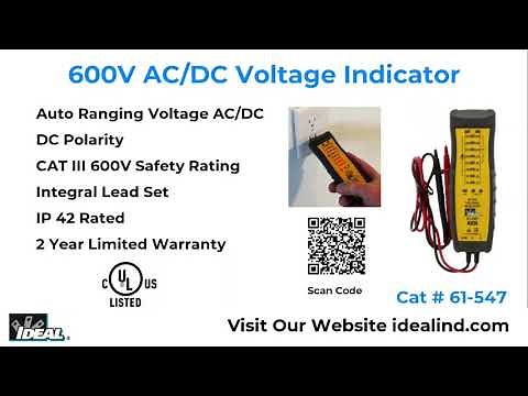 61-547 AC DC Voltage Indicator