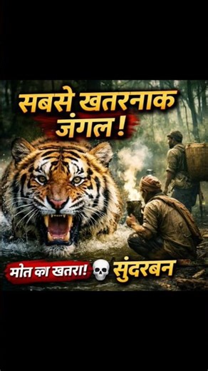 ​Sundarban ke Tigers: Paani mein bhi shikaar! 🌊🐯 (Specific fact-based)