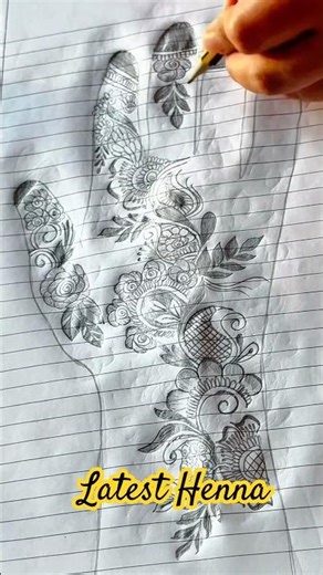 Crazy Satisfying Henna Moments 🔥 #simplemehndi #easyhenna #beginnermehndi #minimalmehndi #quickart