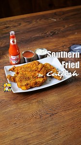 How To Make A Southern-Style Fried Catfish! #food #cooking #delicious | Smokin' and Grillin' with AB