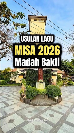 Usulan lagu misa 2026 dari buku Madah Bakti (PML)