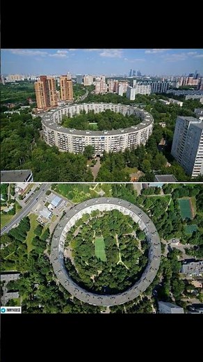 Amazing round house in Moscow