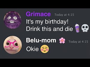 When Belu-mom Tries the Grimace Shake in Roblox... EPIC COMPILATION | Beluga vs Grimace