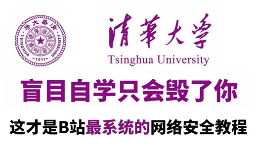 【全549集】强推！2025最全最细的网络安全自学教程，逼自己一周学完，能少走3年的弯路！（SQL注入/kali渗透/web安全/漏洞挖掘/渗透测试/信息安全）