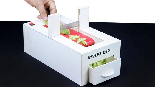 A Creative Process: Mini Vegetable Cutter with PVC Board