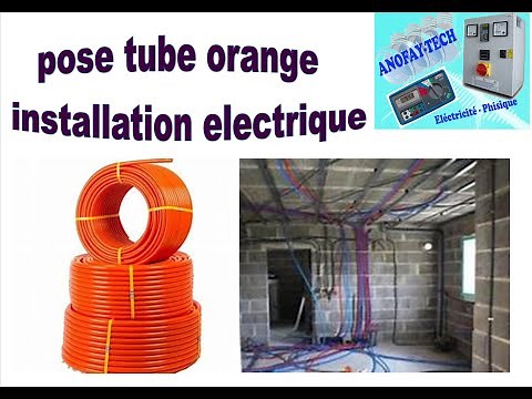 installation tube orange avec méthode facile