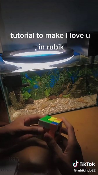 How to Make 'I LOVE U' on a Rubik's Cube: Step-by-Step Tutorial