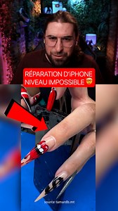 181K views · 5.7K reactions | RÉPARATION D’iPHONE NIVEAU IMPOSSIBLE勞 #iPhone #diy #fix #Apple #tech | Science Gaming | Facebook