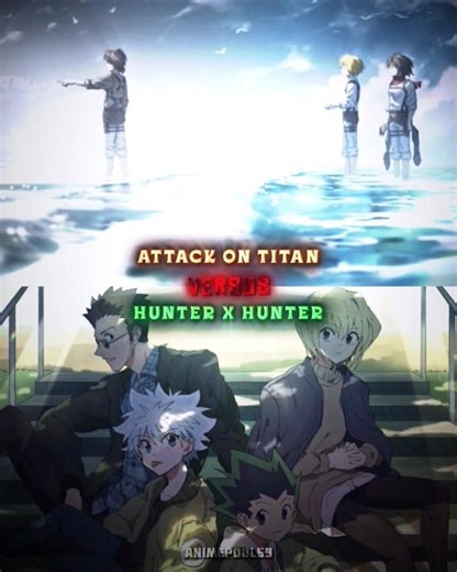 Attack on Titan vs Hunter x Hunter #attackontitan #hunterxhunter