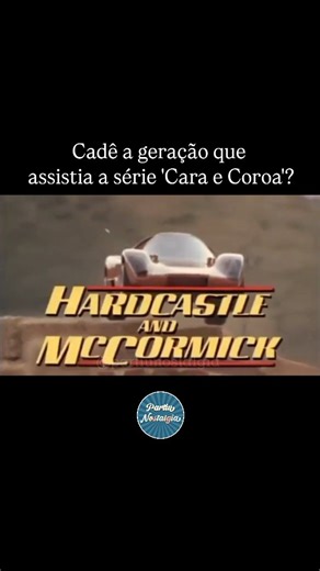 Partiu Nostalgia on Instagram: "📺 Abertura de 'Cara e Coroa' (Hardcastle and McCormick), série de televisão americana de ação e drama policial que foi ao ar na ABC em 1983. Estrelada por Brian Keith como o juiz Milton C. Hardcastle e Daniel Hugh Kelly como o ex-presidiário e piloto de corrida Mark "Skid" McCormick. Você assistia? #nostalgia #reels #series #anos80"