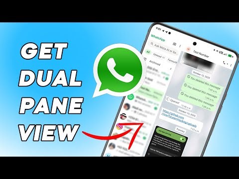 Unlock WhatsApp's SECRET Tablet Mode on Your Phone! (Dual-Pane View)