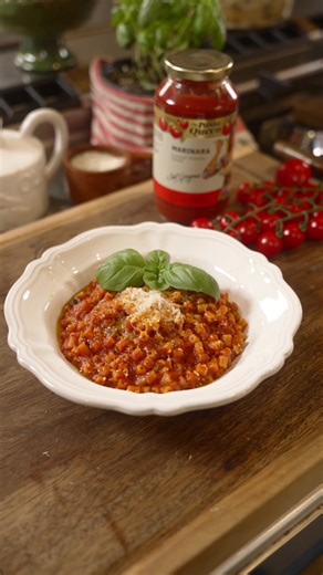 Delicious One-Pot Pastina with Homemade Marinara Sauce