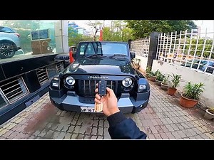 Mahindra Thar LX Hard Top Diesel MT | The Black Colour looks Stunning 😍