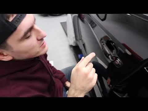 Audi door handle removal