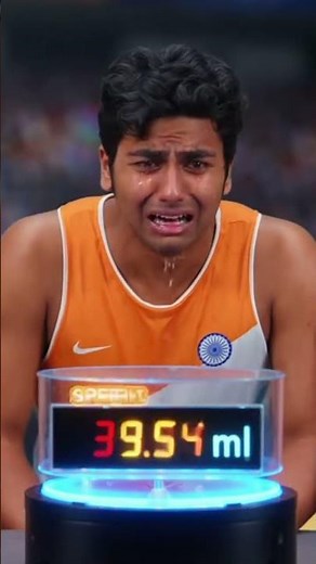 "Crying Olympics" Has the Most Emotional Finish! #ai #olympic #viral #sports