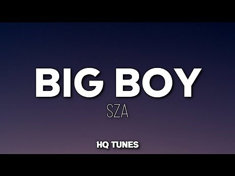 SZA - Big Boys (Audio/Lyrics) 🎵 | it's cuffing season (SNL Version) | Tiktok Song