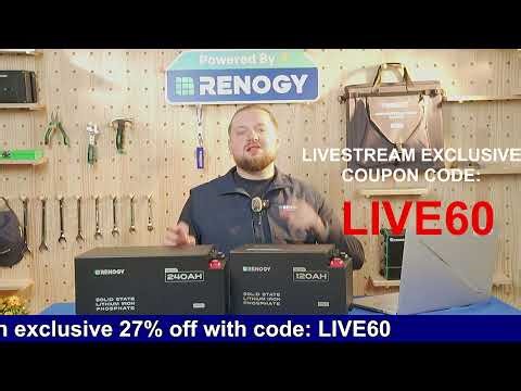 Renogy Pro S1 Exclusive Deal! Earth Day Promotional Livestream