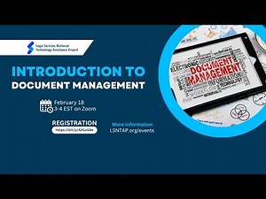 Introduction to Document Management