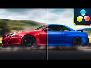 Cambia el Color a Objetos en vídeos | Davinci Resolve Tutorial