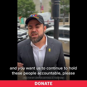 🚨BREAKING: Up to 83,000 VA jobs are on the chopping block – jobs that provide essential care to veterans who sacrificed everything for this country. Why? So powerful figures like Elon Musk and DOGE can prioritize profits over promises. 🚨 Common Defense refuses to stand by. We took the fight straight to Washington, D.C., demanding answers. But shortly after arriving, we were thrown out of the Capitol for daring to speak up – but that won’t stop us. This is a fight we must win – and your support