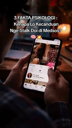 3 FAKTA PSIKOLOGI : Kenapa Lo Kecanduan Nge-Stalk Doi di Medsos? 🧠💥 #shorts