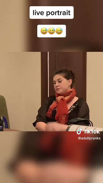 live portrait #prank #fyp #office #interview #funnyvideos