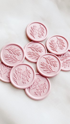53K views · 4.5K reactions | While I agree that is the traditional way of making wax seals, pre-made wax seals are a more modernized way of incorporating them in your every day stationery ☺️ Plus, now you don’t need all the materials required to make your own! My pre-made wax seals come with an adhesive backing so all you have to do is use it like a sticker  . . . . . #waxseal #waxseals #stationeryaddict #weddinginvitations | Made of Honour Co. | Facebook