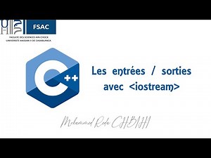 C++ : Les entrées / sorties avec iostream