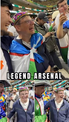 ARSENAL Legend Goes to the Stadium! ⚽ Andrey Arshavin’s Moment Becoming an Instant Uzbekistan Ult...