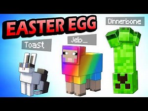 TODOS los EASTER EGG (SECRETOS) de Minecraft Explicados