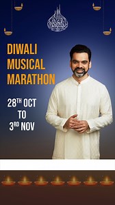 Kicking off the Diwali Musical Marathon! Let’s light up the season with music. . . . #RahulDeshpande #diwali #music #event #classicalmusic #indianmusic | Rahul Deshpande
