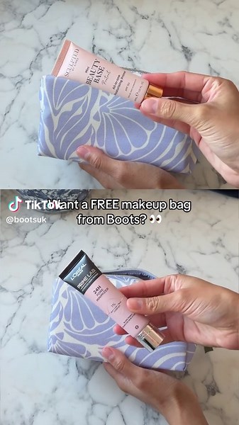 Get Your FREE Makeup Bag with £20 Purchase at Boots