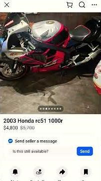 Honda RC51 on Facebook. is it worth it?