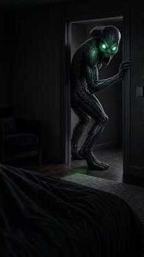 My True terrifying close enounter with and Alien. Using AI to story board it!! #aivideo