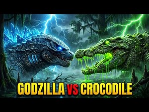 Godzilla vs Giant Crocodile – Epic Monster Battle With a Shocking Twist