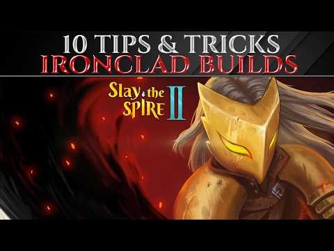 10 Easy TIPS For IRONCLAD BUILDS in SLAY THE SPIRE 2