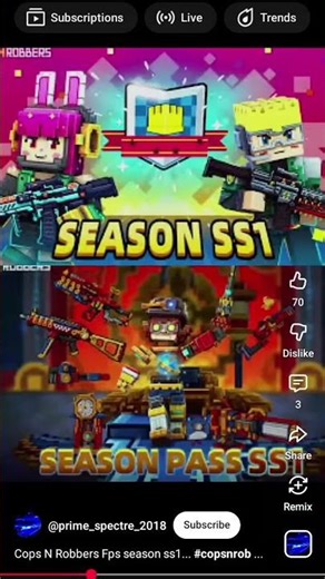 cop N Robber FPS season SS1