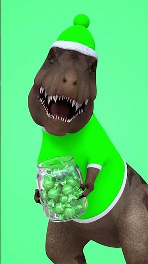 Who Ate the Candies? 🍭 Learn Colors with T-Rex #learncolors #Shorts