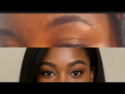 Shape eyebrows within one min #tutorial