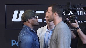 5.6K views · 127 reactions | Face Offs!! Yoel Romero and Luke Rockhold square off for the first time before UFC 221. | UFC | Facebook