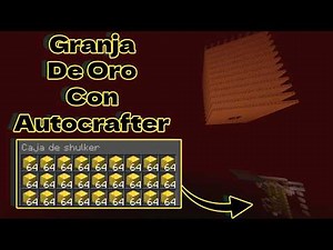 🌍COMO HACER una Granja de Oro Automatica en Minecraft Java 1.21😱