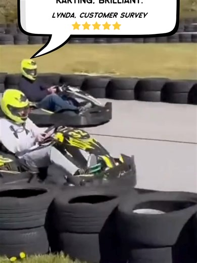 LYNDA... you legend. Double the fun, double the thrills🔥 Book our Karting multi-sessions online today. #karting #cornwall #halfterm #familyfun #offers