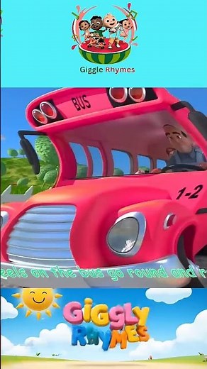 [ 1 MINUTE LOOP ] 🚍 Wheels on the Bus Sound Variations🎶 || Several Version | Giggle Rhymes